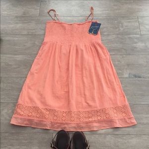 Orange 🍊 Cotton Gap Dress 🧡